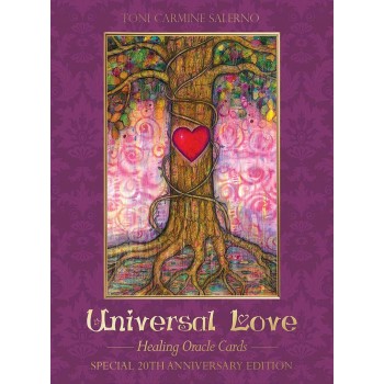 Universal Love Oracle kortos (Jubiliejinis 20m. leidimas) Blue Angel